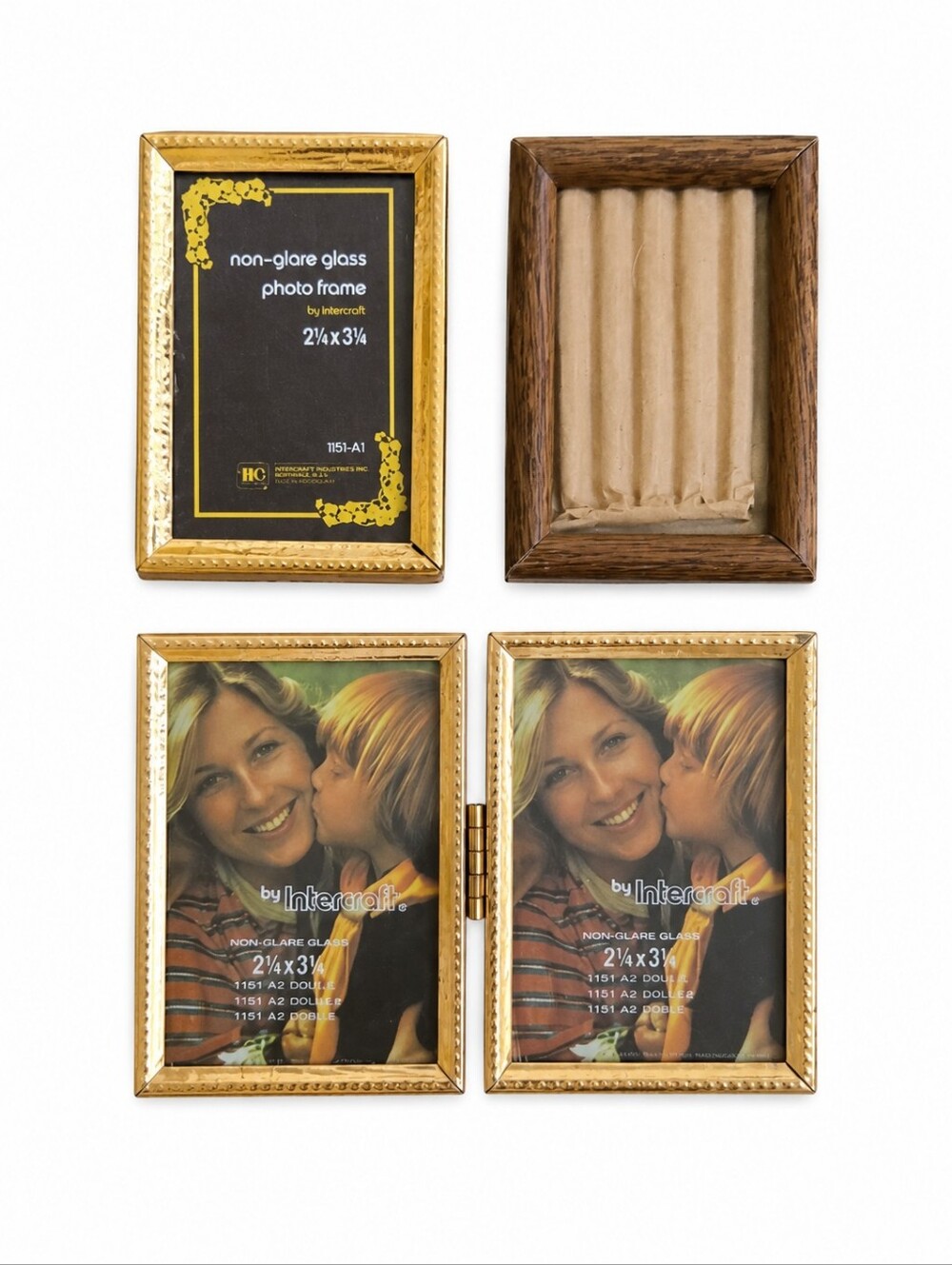 Intercraft Vintage Mini Picture Frame Lot